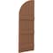 Ekena Millwork Americraft 5-Board (3 Batten) Wood Joined Board-n-Batten Shutters w/ Arch Top, ARW401BQ518X77BTH, PR ARW401BQ518X77BTH - alternate 2